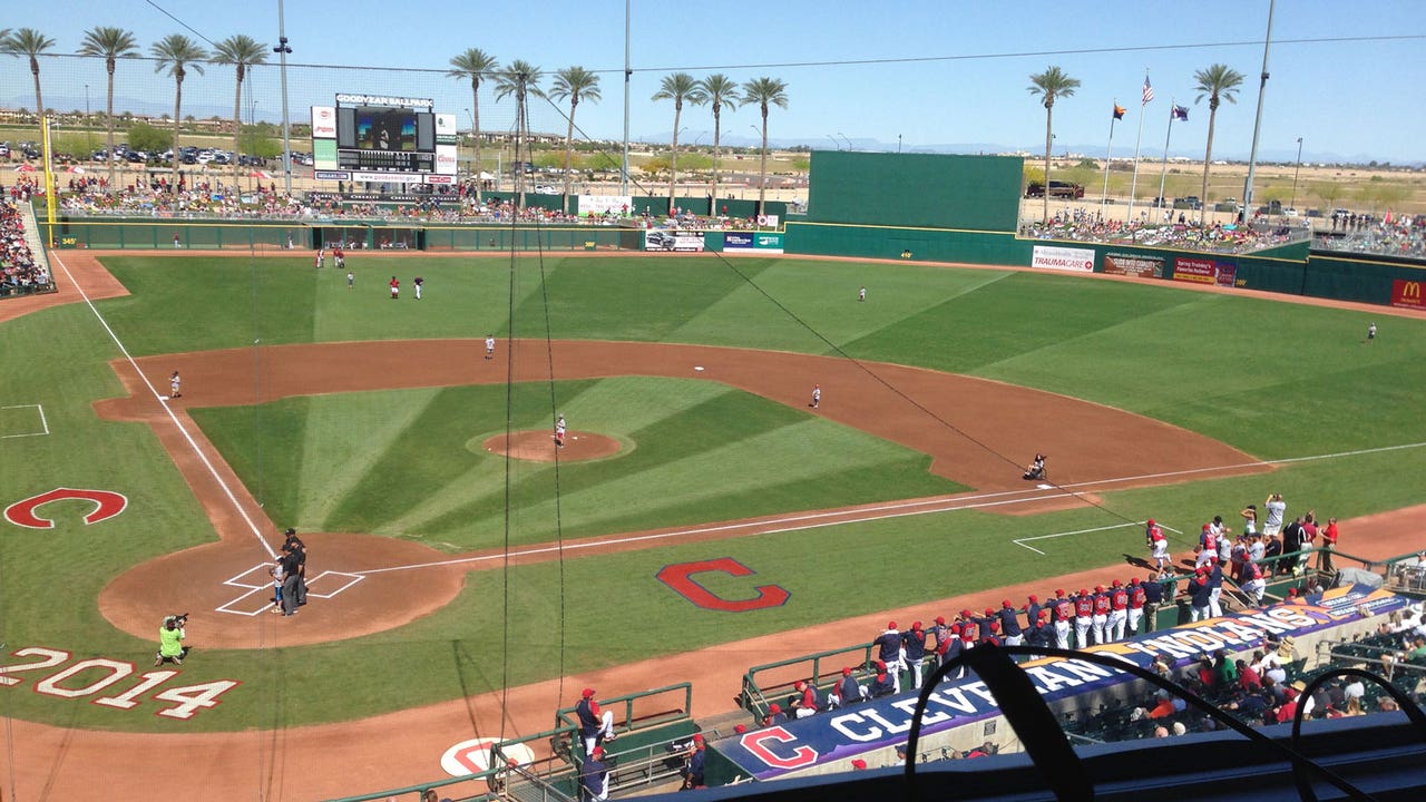 Cleveland Indians announce 2015 spring training schedule